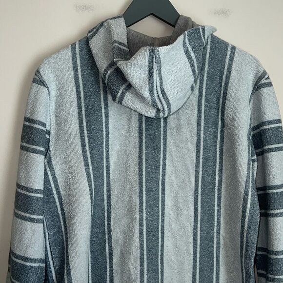 NEW Faherty Baja Beach Striped Terry Hoodie Size Small - Picture 8 of 10